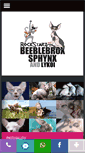 Mobile Screenshot of beeblebroxsphynx.com